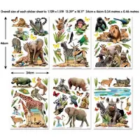 Walltastic Muurstickers Jungle Safari
