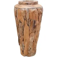 vidaXL Decoratievaas 40x60 cm massief teakhout