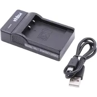 VHBW Camera acculader compatibel met Casio NP-110, NP-130 en JVC BN-VG212 accu's