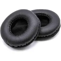 Dolphix Oorkussens universeel (55mm) compatibel met o.a. AKG, Callstel, Jabra, iLuv, Mercedes Benz, Nokia, Sennheiser en Sony hoofdtelefoons / zwart