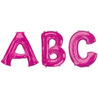 Amscan Folieballon Roze Letter 'H' Groot