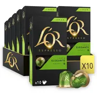 Multi Lungo Elegante Koffiecups - Intensiteit 6/12 - 10 x 10 capsules