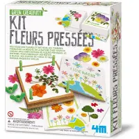Graine Créative Knutselen - Bloemenpers - Creatief Speelgoed - Hobbypakket Bloemen - Green Creativity - 5+