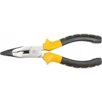 TOYA Verlengde gebogen tang 180 mm universeel gehard koolstofstaal