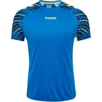Hummel Functioneel shirt hemelsblauw / groen