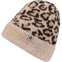 Roeckl Muts 'COZY WILD' beige / zwart