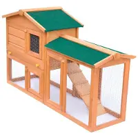 vidaXL Salontafel 57x57x30 cm bewerkt hout wit