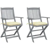 vidaXL Tuinmeubelhoezen 2 st met 12 oogjes 325x205x90 cm