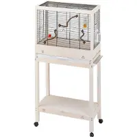 Ferplast Vogelkooistandaard Giulietta 4 57x30x70 cm wit 90104000 online kopen