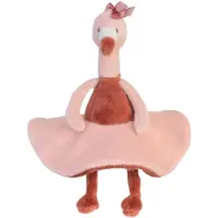 Happy horse knuffel, flamingo, viool, nummer 1 - 19 cm, roze pluche