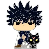 Funko POP! Pin Jujutsu Kaisen - POP! Enamel Megumi Fushiguro - Glows in the dark - 10 cm Pin - Multicolours