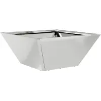 vidaXL - Plantenbak - zilver - 35 - x - 35 - x - 15 - cm - Gegalvaniseerd - staal