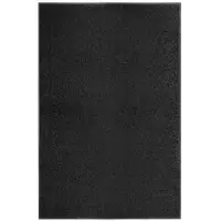 vidaXL Hoofdbord 96x4x100 cm massief grenenhout zwart