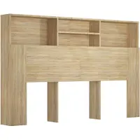 vidaXL Hoofdbordkast 160x19x103,5 cm sonoma eikenkleurig