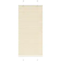 vidaXL Plissé rolgordijn 65x150 cm stofbreedte 64,4 cm polyester crème