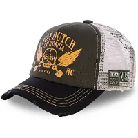 Von Dutch Pet 'Gorra marron crew5 trucker cap' bruin