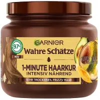 Garnier Echte schatten 1-Minute haarmasker met milde havermelk Treatment 340 ml