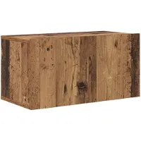 vidaXL Tv-meubelset 60 x 30 x 30 cm Bruin Bewerkt hout