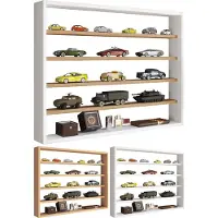 VCM OsadoL wandkast wandmontage 5 planken beuken.