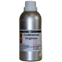 Ancient Wisdom Etherische Olie Cederhout 500ml - 100% Essentiële Cederhout Olie - Etherische Oliën in Bulk - Aromatherapie - Diffuser Olie