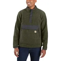 Carhartt Trui Men Relaxed Fleece Pullover Basil Heather-XXL