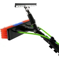Monster Raamwisser hulpstuk - grijs - 6 m - met sproeiers