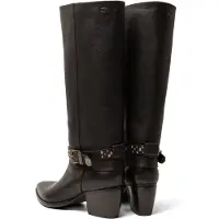 Lazamani Laarzen Dames Zwart Leer Size 41