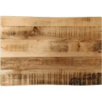 vidaXL Tafelblad met natuurlijke rand 70x40x3,8 cm massief mangohout