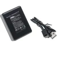 123accu GoPro SPBL1B / AHDBT-901 USB dubbellader (huismerk)