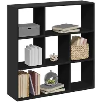 vidaXL Kamerscherm / boekenkast 102x29x103,5 cm bewerkt hout zwart