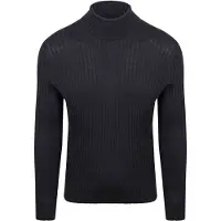 Suitable Coltrui Rib Merino Navy | Donkerblauw | Maat XL