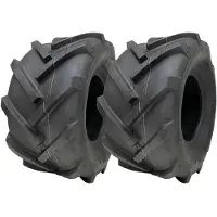 Wanda 18x9,50-8 banden met open midden en noppen voor industriële rotovator P328 (set van 2)