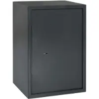 vidaXL Kluisdoos met slot Donkergrijs 35 x 31 x 50 cm Staal