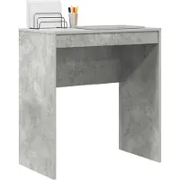 vidaXL Bureau Beton Grijs 70 x 40 x 76 cm