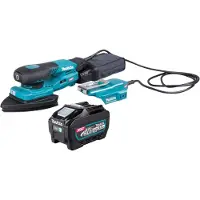 Makita Slijpmachine + polijstmachine, BO 006 CGT1 Snoerloze deltaschuurmachine 40 V max. 100 x 150 mm 3,0 mm slag Borstelloos + 1x (Excentrische schuurmachine)