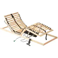 vidaXL Lamelbodem Bruin 80 x 190 cm Massief beukenhout