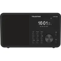 Telestar TOP 200 Schwarz Transistorradio met internetradio Internet, DAB+, VHF (FM) Zwart