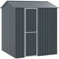 vidaXL Vogelkooi Antraciet 215 x 210 x 247 cm