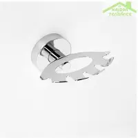 Bemeta X-Round tandenborstelhouder, chroom