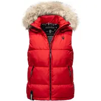 MARIKOO Bodywarmer 'Eisflöckchen' rood