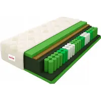 Strefa Spania Pocketvering Matras 7 Zones 160x200 Aloe Vera Kokos - Rugpijn Vrij