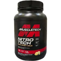 Muscletech - Nitro-Tech 100% Whey Gold, Franse Vanille Room - 908g