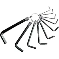 GRUPA TOPEX - Imbussleutel Set - 8 St. - Chroom-Vanadiumstaal