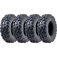 Parnells 25x8.00R12 ATV-band 205/80R12 OBOR Vulture 6-laag Road Legal 60J 250kg (set van 4)
