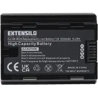 123accu FujiFilm NP-W235 / 16651409 accu (7.4 V, 2250 mAh, huismerk)