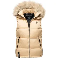 MARIKOO Bodywarmer 'Eisflöckchen' sand