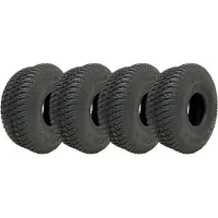 Parnells 11x4.00-4 grasmaaierbanden 4ply Multi Turf Ride on Mower Gras Wanda (set van 4)