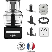 Magimix Multifunctionele keukenmachine CS3200 XL 650 W Zwart