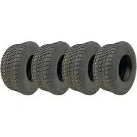 Parnells 13x5.00-6 Grasband voor grasmaaiers Wanda P332 Multi Turf, 4-laags, goedgekeurd voor de openbare weg (set van 4)