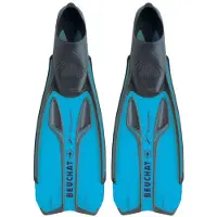 BEUCHAT X-voyager Diving Fins Blauw,Zwart EU 44-45